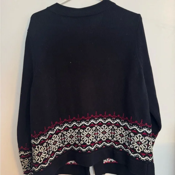 Women's Northern Reflections Black Sweater - Picture 3 of 5